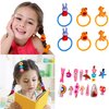 Hair Accessories for Girls Hair Jewelry Set for Girls Including Jewelry Box/Hair Clips/Hair Barrettes/Hair Ties/Hair Bows Girl Birthday Gifts for girls Age 4 5 6 7 8-10 (Square Jewelry Box)