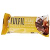 Fulfil Vitamin & Protein Bars, Chocolate Salted Caramel, Chocolate Hazelnut, Chocolate Peanut Caramel, and Chocolate Peanut Butter, 1.41 Ounce (Pack of 8) - with Make Your Day Bag Clip