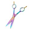 Hair Cutting Scissors Set Professional 5.5" Barber Haircutting Thinning/Texturizing Shears Kits,Trimming Scissor Hairdressing Stainless Steel Shear for Hairdresser