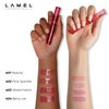 Lamel All-in-One Lip Oil - Lightweight, Tinted, Plumping, Hydrating Lip Gloss - Lip Balm for Day & Night Use, Long-Lasting Lip Stain, Lip Glow Oil, No-Sticky Gloss, Lip Plumper Tint - Peachy №401