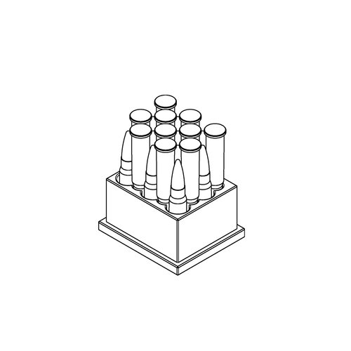 REPACKBOX 30-30 Winchester Fast Loading Ammo Tray Holds 20 Rounds – Reusable
