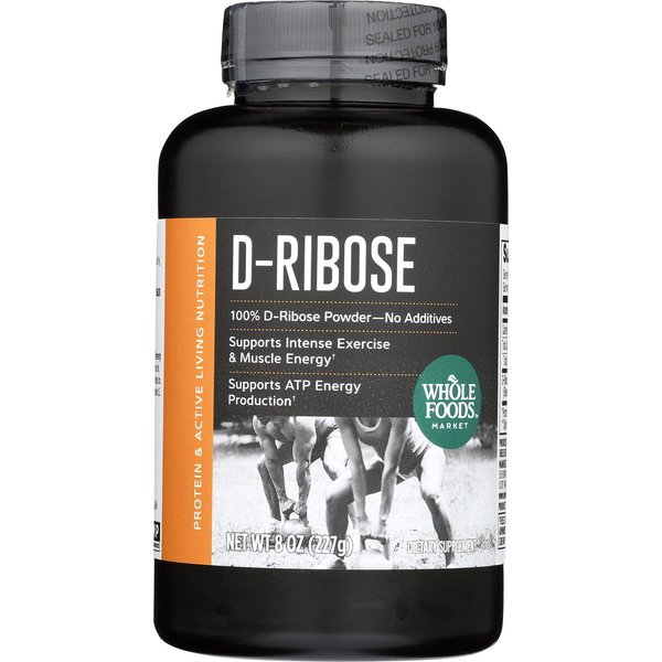 Whole Foods Market, D-Ribose, 8 oz