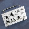 10 Sheets Halloween Temporary Tattoos for Women Men, Horror Black Skull Ghost Spider 3D Fake Tattoos Sticker for Boys Girls Day of The Dead Tattoos Decals Accessories for dia de los muertos Party