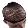 Generic Pure Shea Concepts, Black Mesh Wig Cap, Hair Weaving Cap, Adjustable for Short and Long Hair, 3 Pack