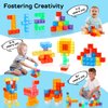 TOY Life 36PCS Magnetic Blocks for Kids Ages 4-8, Magnetic Building Blocks for Toddlers 3-5, Magnet Blocks, Magnetic Toys, Magnet Toys for Toddler, Kids Building Blocks, Toddler Building Toys for Kids