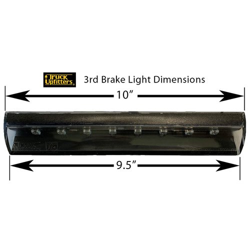 Truck Upfitters LED 3rd Brake Light Replacement compatible with ARE, Leer, ATC, Astro, Jason & Century Camper Shells & Truck Caps.