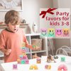 AZEN 120 Pcs Mini Spring Party Favors for Kids 3-5 4-8, Goodie Bags Stuffers for Birthday Party, Classroom Prizes Kids Prizes, Small Bulk Toys Gifts (4 Smile)
