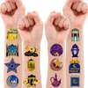 Happy Eid Al Adha Ramadan Kareem Mubarak Temporary Tattoos Themed Birthday Party Favors Decorations Supplies Festival Decor Moon Star Tattoo Stickers Gifts For Kids Boys Girls School Prizes Carnival