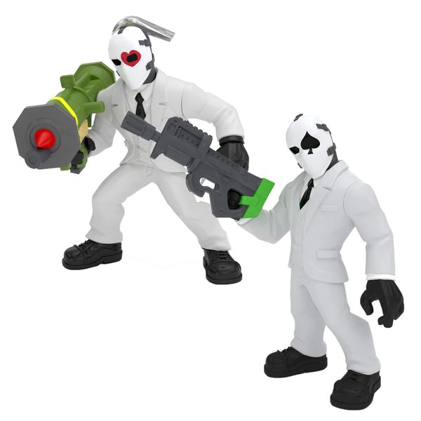 Fortnite Battle Royale Collection - Wild Card – Hearts & Wild Card – Spades – 2 Pack of Action Figures