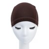 Kinglovestar Bamboo Wigs Cap for Women Bald Cap Soft Breathable Wigs Grip Cap Elastic Wig Cap for Wigs Even Cancer Chemotherapy Patients (Brown)