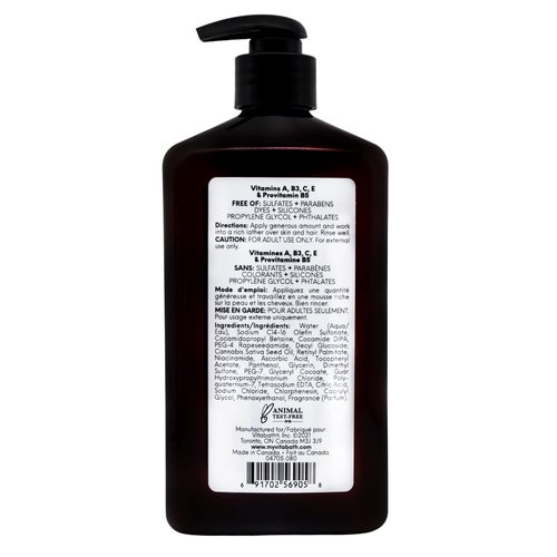 Vitabath Men's Lime & Cedarleaf All-In-One Body Wash Moisturizing Bath & Shower All Over Refresh, Hydrating Cleanser, Shampoo, Conditioner, Soap & Shave For All Skin Types - 16.9 fl oz