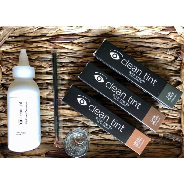 Clean Tint Basic Brow Kit Tint Dye