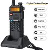 BAOFENG UV-5R 8W Ham Radio High Power Dual Band Portable Two Way Radio Long Range Rechargeable Handheld Radio (Black-1Pack)…