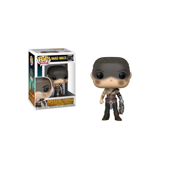 Funko Pop! Movies: Mad Max Fury Road Furiosa (Styles May Vary) Collectible Figure