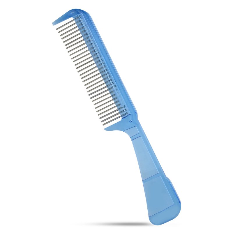 The Hair Doctor Handle Comb with silky smooth rotating teeth reduces ...
