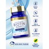 Carlyle Biotin 10000mcg | 250 Fast Dissolve Tablets | Max Strength | Vegetarian, Non-GMO, Gluten Free Supplement