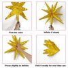 dmjuncong 10 Pcs Starburst Cone Balloons,Spike Balloons,Huge Gold Explosion Star Aluminum Foil Balloons for Mother's Day,Birthday, Wedding Anniversary,Graduation Party,Disco Party Decorations.