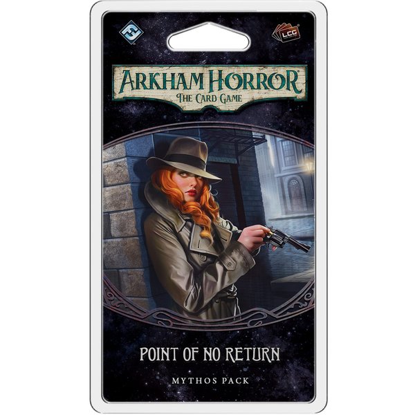 Fantasy Flight Games Arkham Horror The Card Game Point of No Return Mythos Pack - Descend into The Dreaded Underworld! Cooperative Living Card Game, Ages 14+, 1-4 Players, 1-2 Hour Playtime, Made