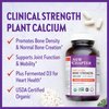 New Chapter Calcium Supplement - Bone Strength Organic Red Marine Algae Calcium - with Magnesium, Vitamin D3+K2, 70+ Trace Minerals for Bone Health, Gluten Free, Easy to Swallow - 120 Slim Tablets