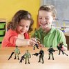 MQSTARSRISE Army Men Soldiers Toy for Boys Age 4-7,Military Soldier Playset Military Figures for Boys,Army Men Action Figure with Weapon,Army Toy Set Birthday Gift for Boys 3+