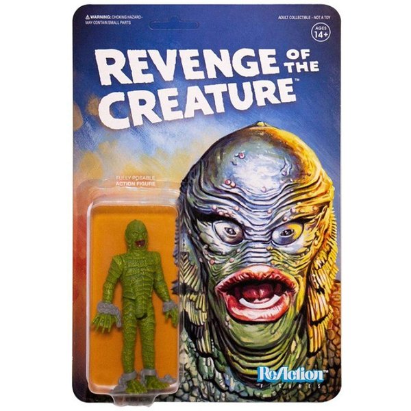 Super 7 Universal Monsters: Revenge of The Creature Reaction Figure, Multicolor