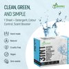 30 Pcs All Natural Floor Cleaner Sheets - Biodegradable And Dissolvable Multipurpose Mopping Concentrated Floor Cleaning Soap Detergent Strips, Mess Free Water Soluble Fast Dry Eco Friendly (Ocean)