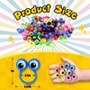 Liesedada 120 PCS Eye Finger Puppets Toys Set Mini Eye Finger Puppets Perfect for Party Favors and Classroom Rewards for Kids.