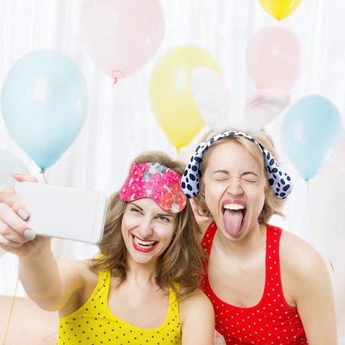 Halloween Dalmatian Cow Headband Spotted Dog Ears Hair Bands Puppy Bow Tie Tail Headpiece Women Hairband Hair Hoops Party Decoration Cosplay Costume Cute Handmade Hair Accessories 2 Set Dalmatian