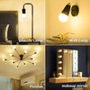 TORCHSTAR G25 LED Globe Light Bulbs, Dimmable, 2700K Soft White, Vanity Light Bulb, UL & Energy Star Listed, E26 Base, Pack of 6