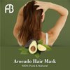 First Botany Hair-Treatment Masks, Avocado Shea Nourishing - Deep Conditioning Hair Mask for Dry Damaged Hair and growth, Hair moisturizer & Conditioner, Sulfate Free hair care