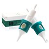 MO MOLONG Tattoo Cartridge Needles 20Pcs Professional MO Cartridges Membrane Tattoo Cartridges with Finger Ledge Curved Magnum 9 Diameter 0.35mm (1209RM)