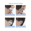 Ear Covers for Shower 100 pcs, Baby Ear Protection, Disposable Ear Protectors Waterproof for Swimming, Bathing, Surfing, and Other Water Sports.