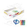 Doodletop Squiggly Stencil Kit - Sea Life