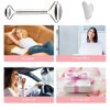 sanforce Stainless Steel Gua Sha and Face Rollers,Metal Face Roller for Eyes Neck,Anti-aging Facial Roller
