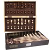 Premium Wooden Chess Set, 15.5'' Chess Board Game with Wooden Storage Box & Magnetic Chess Closure, Folding Luxury Chess Set, Travel Chess Sets for Adults & Kids, Chess Sets for Adults, Chess Set Kids