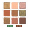 Ruby Kisses Eyeshadow Palette Highly Pigmented Eye Makeup Matte to Shimmers (Jade)