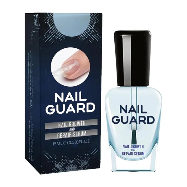 Onyxoguard Nail Growth and Repair Serum,Nail Strengthener for Thin Nail, Brittle & Damaged Strengthener Base Coat Nail Polish Repair Nail Growth Treatment, Crystal Clear