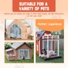 Dog Door Replacement Flaps, Doghouse or Kennel Door Flap, Pet Products and Supplies，Safe Plastic Vinyl Strip for DIY Doghouse or Cat Door (7.9 in x 4.9 ft)
