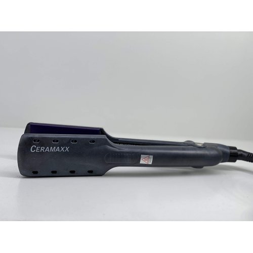 Create Professional Ceramax Ceramic Ionic Flat Iron 1.5 Inch Hair Straightener, Straightens & Curls with Adjustable Temp, Heats Up Quickly