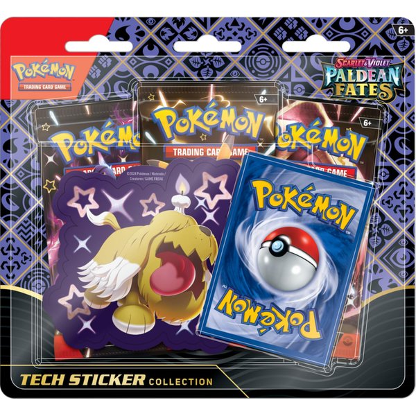 Pokemon Trading Card Games SV4.5 Paldean Fates Tech Sticker Collection Greavard