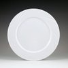 Newbury White Plastic Luncheon Plates, 9.5" (Pack of 15) - Disposable & Elegant Design, Perfect for Entertaining, Events, Parties, Weddings, Birthdays, & More