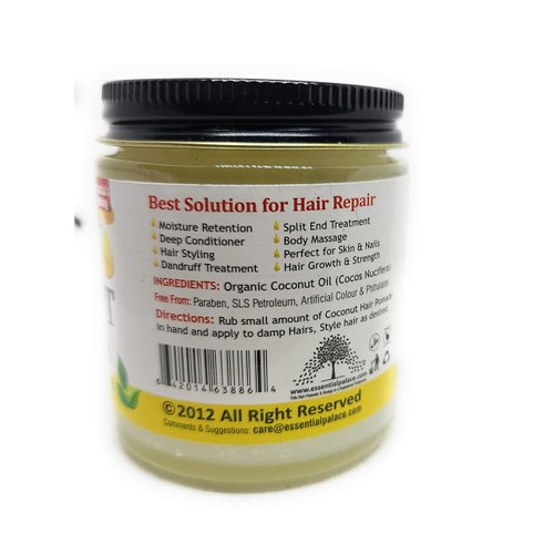 ORGANIC COCONUT HAIR pomade scalp and root treatment only 1