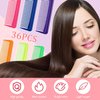 Teenyyou 36 Pcs 7 Inch All Purpose Hair Comb Hair Cutting Combs Hair Stylist and Barbers Set Fine and Wide Tooth Comb Pocket and Travel Comb for Women Men(Vivid Color)