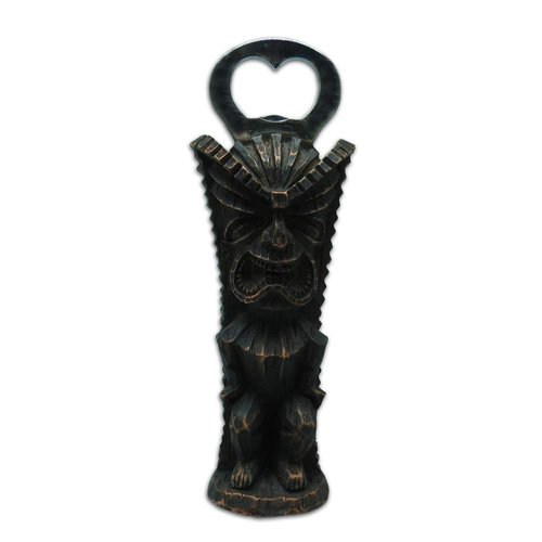 Ancient Hawaiian Money Tiki Bottle Opener