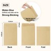 100 Pack Coin Envelopes 3.23"×4.53",Brown Kraft Small Envelopes,Fully sealed seed envelope，Kraft Small Coin Envelopes,Seed Envelopes, Mini Envelopes for Office, Home, School