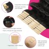 Lashey Tape in Hair Extensions Human Hair 20pcs 50g/pack Body Wave Hair Extensions Tape in Hair Extensions 14 Inch Natural Black Invisible Hair Extensions for Women