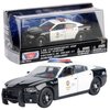 Motormax 2011 Dodge Charger Los Angeles Police Department LAPD Police Pursuit Vehicle 1/43 Diecast Police Car w/Acrylic Display Case 79466