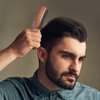 Lorsex Hair brush for Men, Boar Bristles Brush for Fine Thin Medium Hair, Nature Boar Hairbrush for Beard Styling