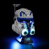 YEABRICKS LED Light for Lego-75349 Star Wars Captain Rex Helmet Building Blocks Model (Lego Set NOT Included)