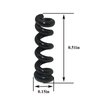 18 Pieces Tremolo Arm Tension Springs, Set Tremolo Arm in Fixed Position, Electric Guitar Part, Black